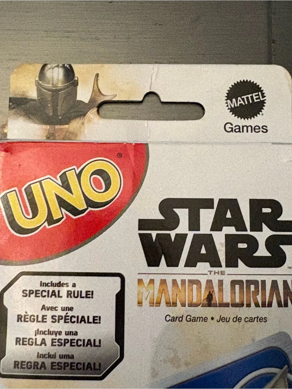 UNO Star Wars The Mandalorian Card Game -